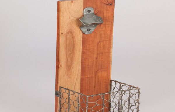 Bottle Opener With Cap Catcher