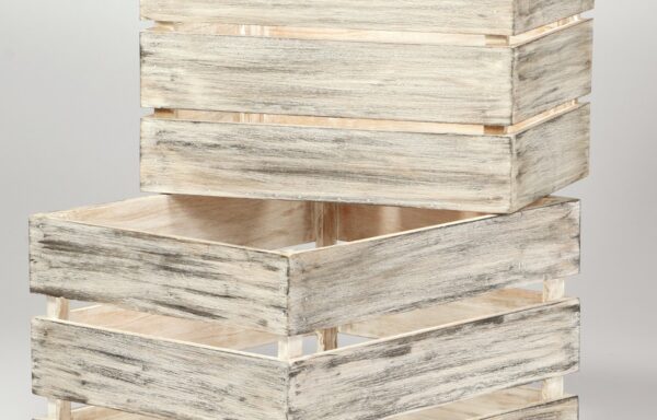 Set of 2 Wooden Caddy